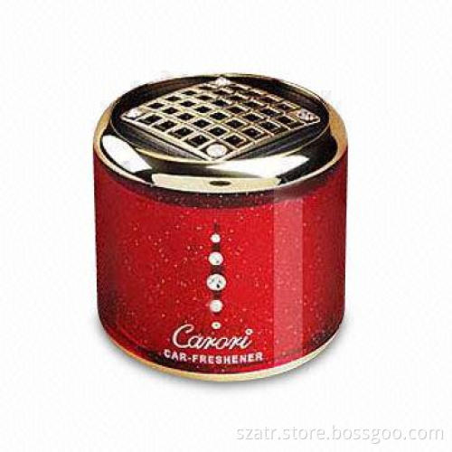 Car Air Freshener, Available in Lemon, Orange, and Rose Fragrances